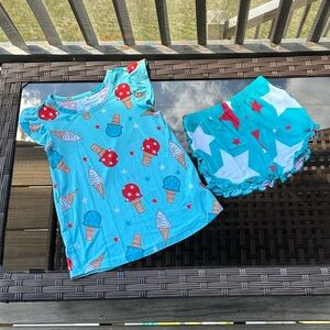 Posh Peanut Ice Cream and Stars Kids Set Size 5/6